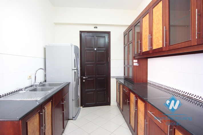 Nice apartment with a view of Westlake for rent in Ciputra